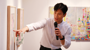 개그맨 김재우와 함께한 여섯 번 째 봄 정기전시회