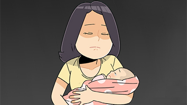 [밀알툰 15화] 아무것도 볼 수 없는, 캄캄해도 잘 보는 엄마