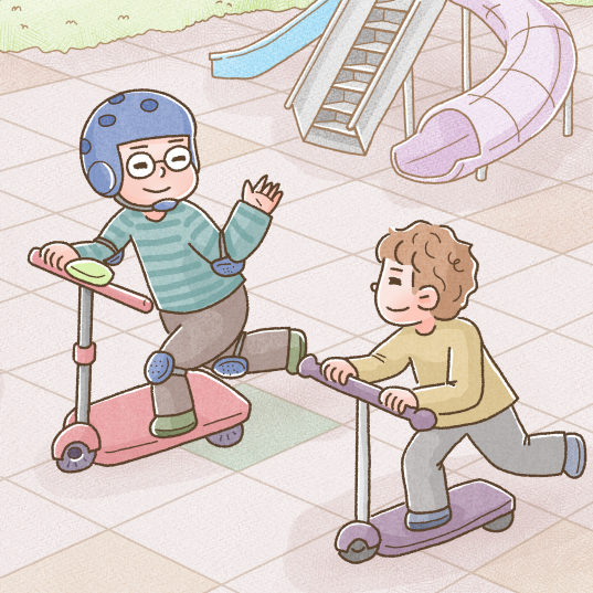 [밀알툰 42화] 파란나라에서 온 아이