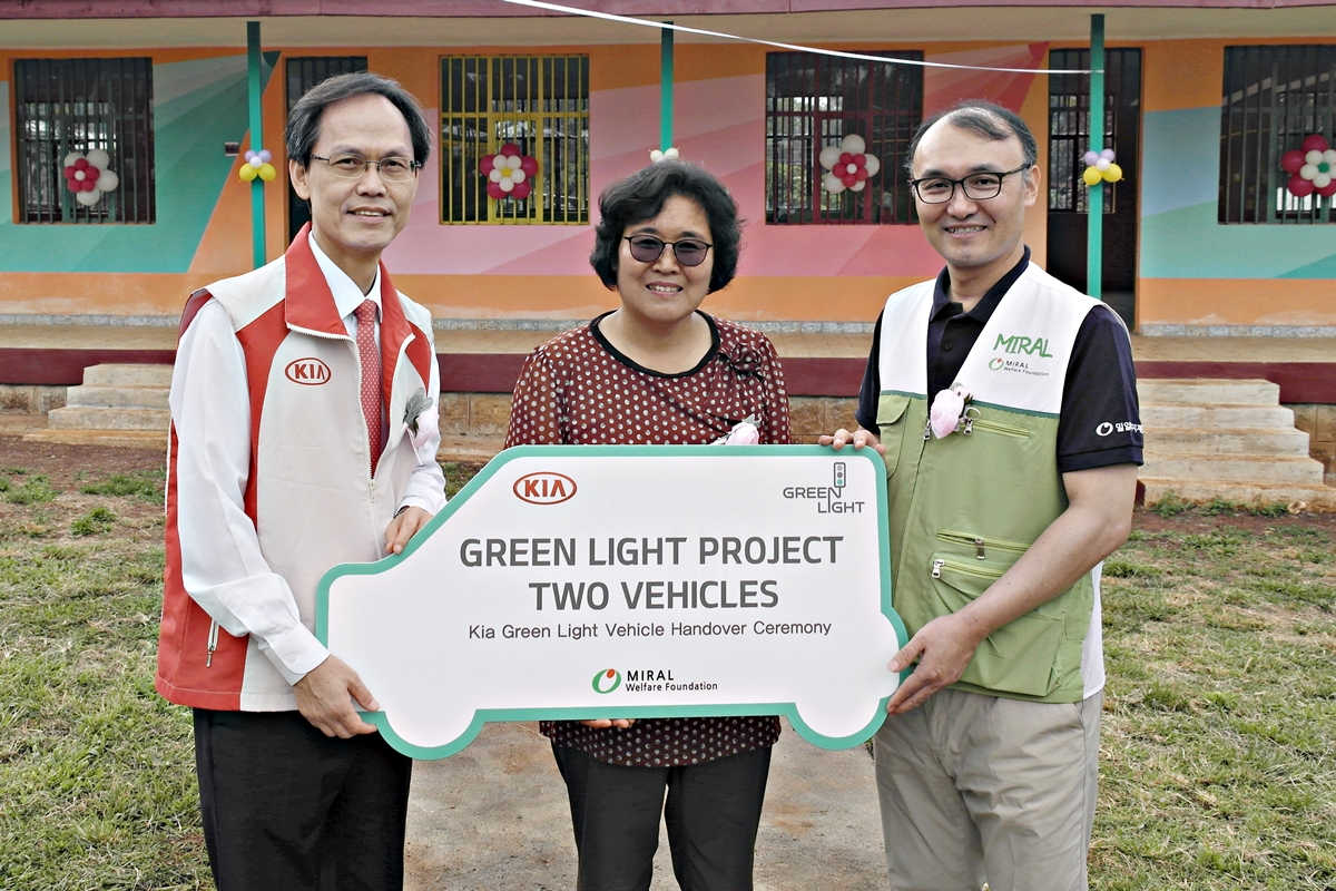 에티오피아 관과에 세워진 중등학교, 'GLP 스쿨' 완공식 현장