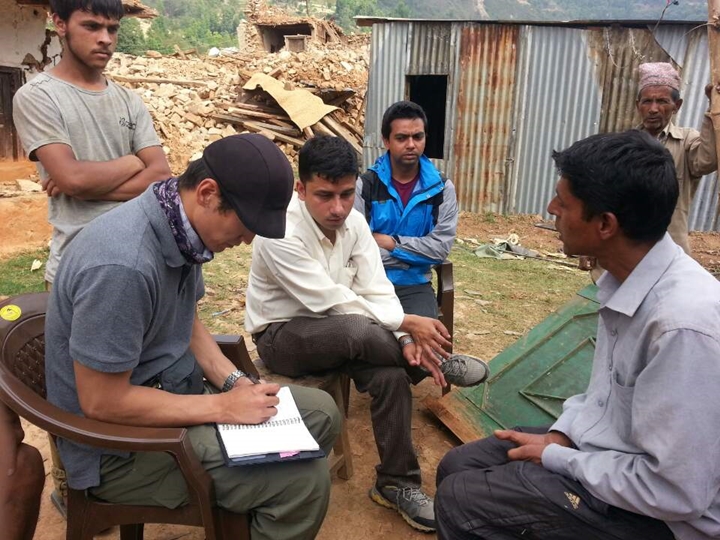 네팔 대지진 긴급구호 현장⑦, 주거복구 수요조사